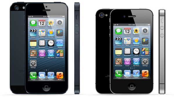 iPhone-5-vs-iPhone-4S-comparison