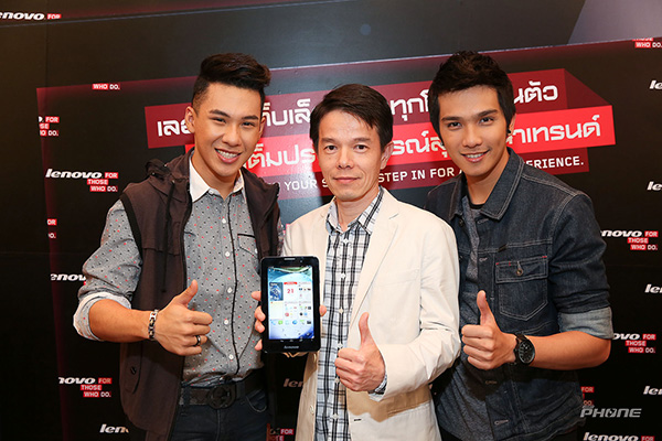 Celebrity guests at Lenovo Tablet Launch 2