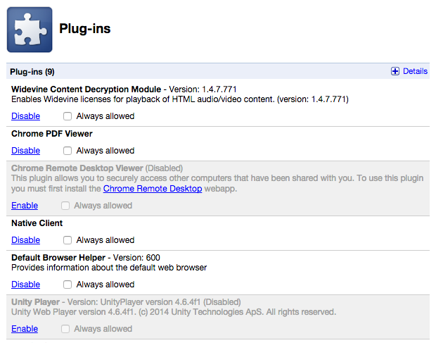 Google Chrome - plugins - June 5, 2558 BE at 15:49