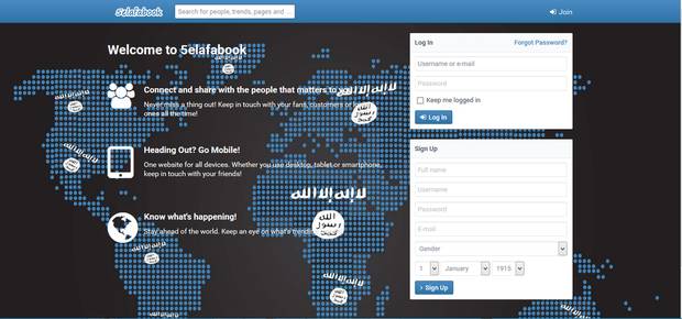 khelafabook Isis Web