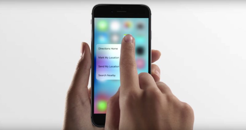 3d touch Peek and Pop 