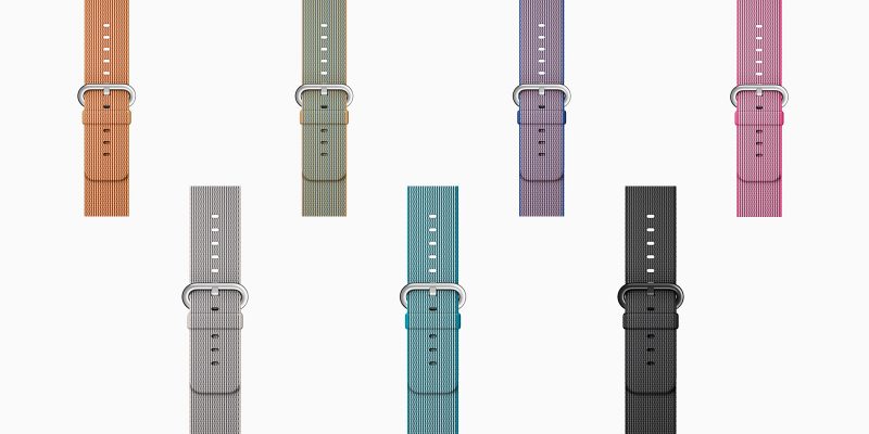 Apple Watch woven nylon bands