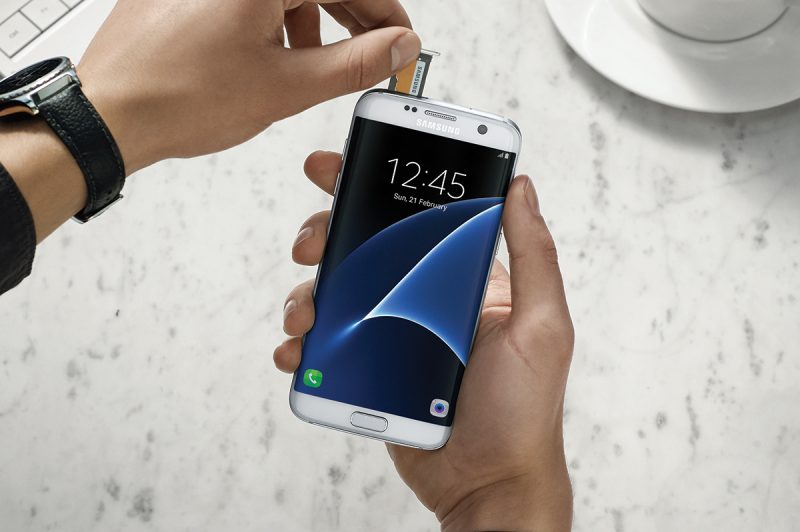 Samsung S7 edge White Pearl