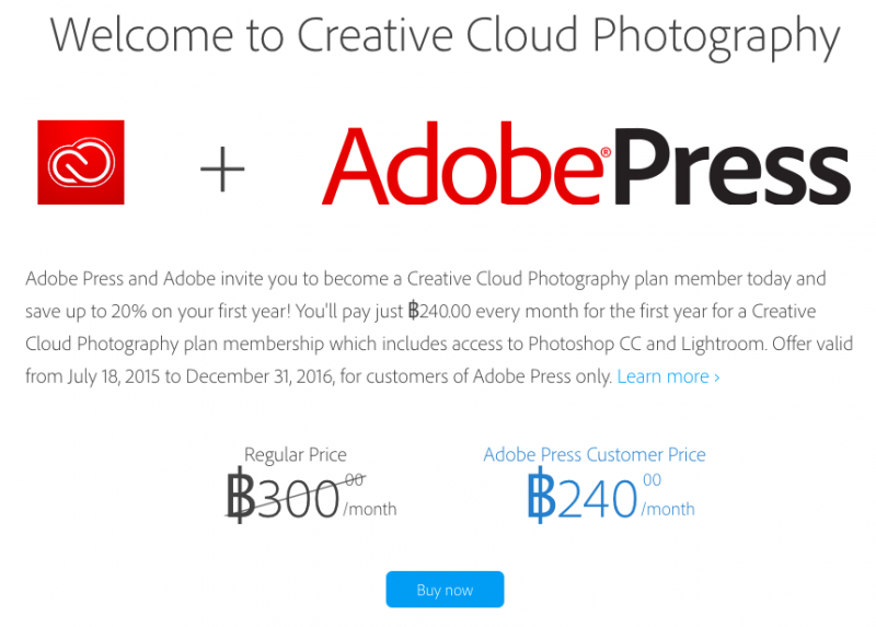 Adobe Photoshop CC + Lightroom
