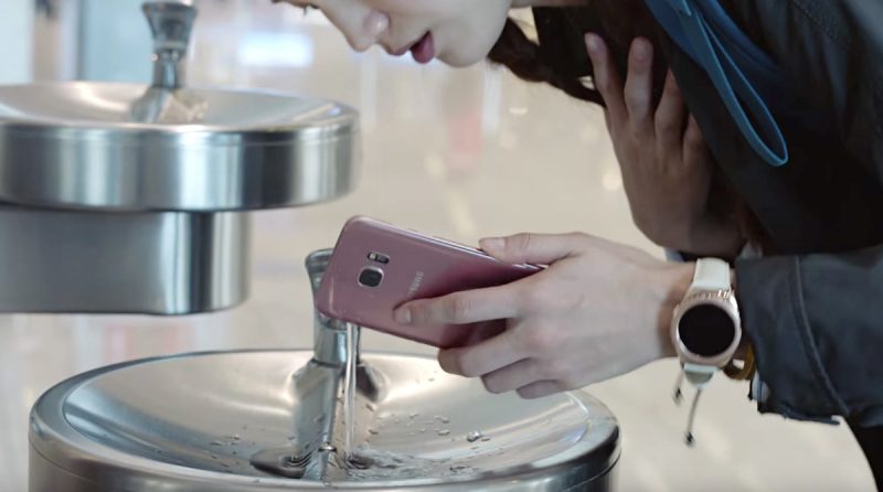 Samsung Galaxy S7 edge water resist