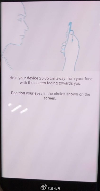 Samsung Galaxy note7 scanner iris สแกนม่านตา