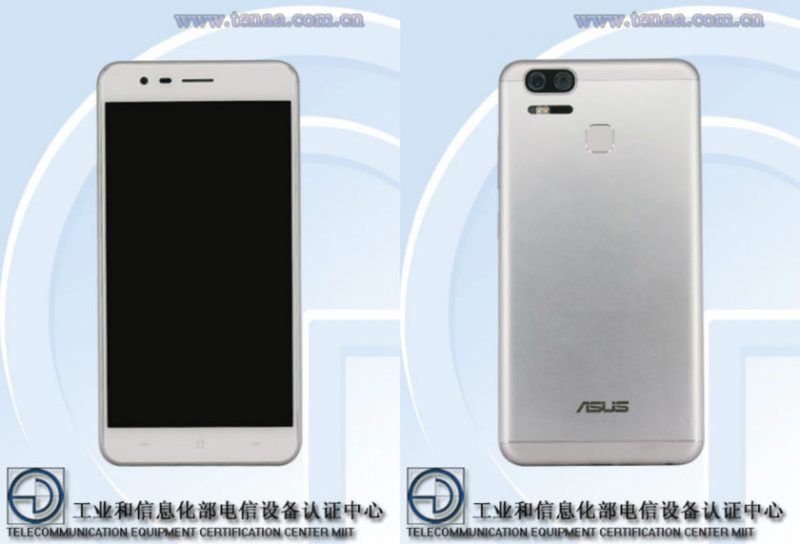 Asus Zenfone 3 Zoom Front Back