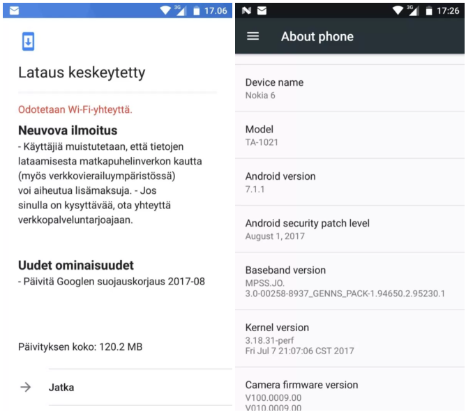 Nokia 5 6 August Patch
