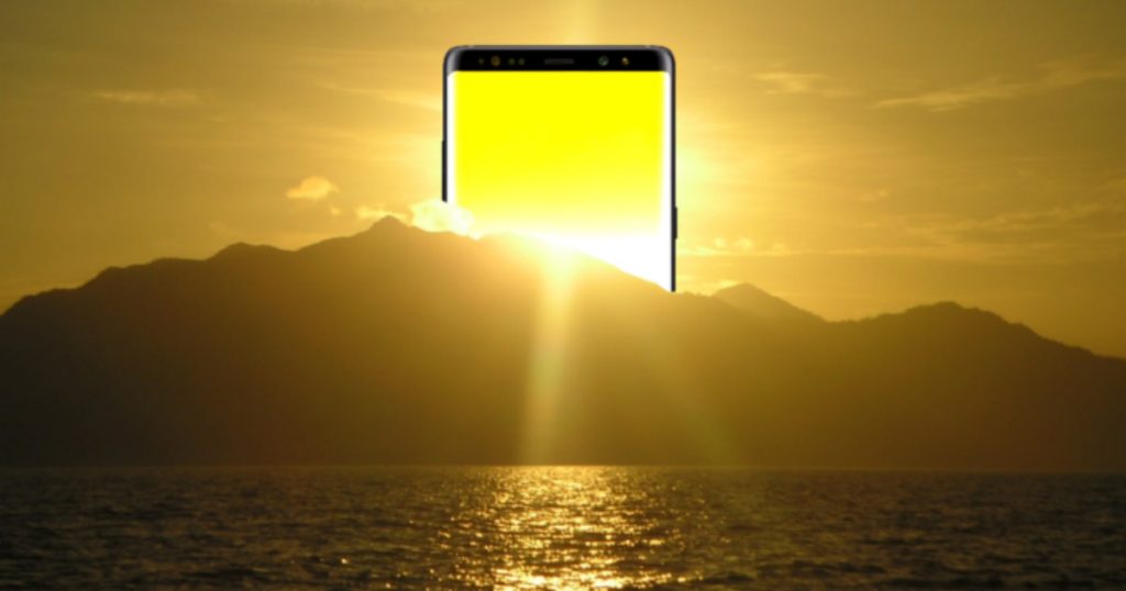 Samsung Galaxy Note 8 Display