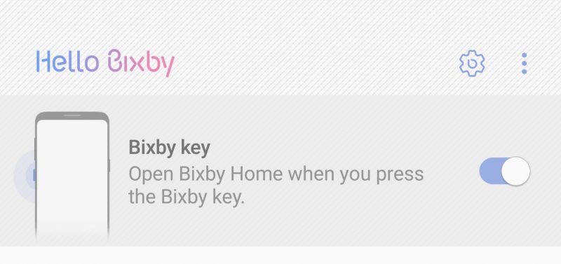 Bixby Disable