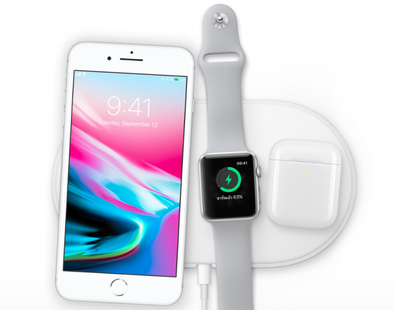 iPhone 8, Apple Watch Series 3, AirPod, AirPower