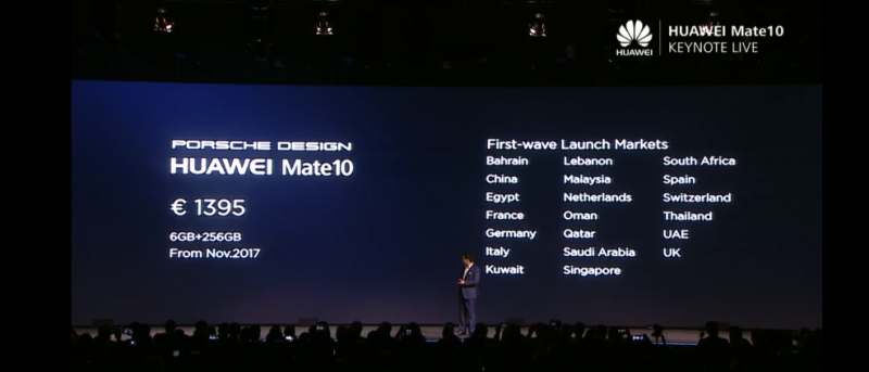 Huawei Mate 10 Porsche Design