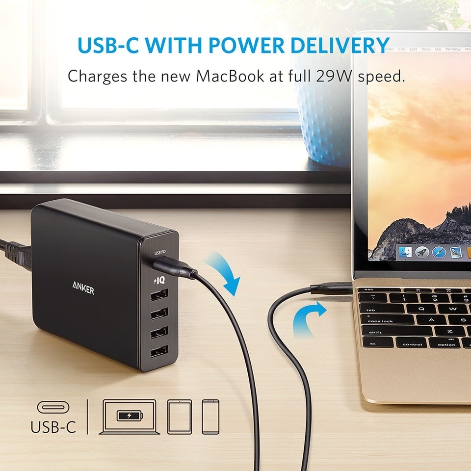 USB power delivery charger