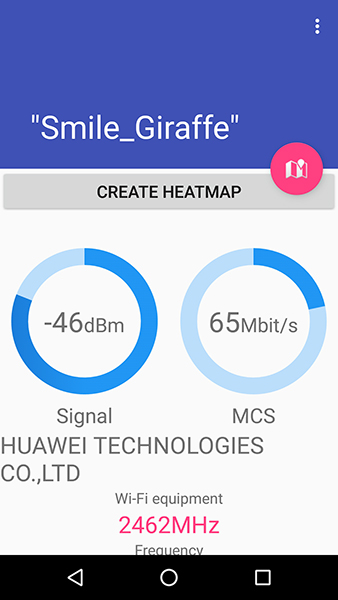 UI-WiFi Heatmap