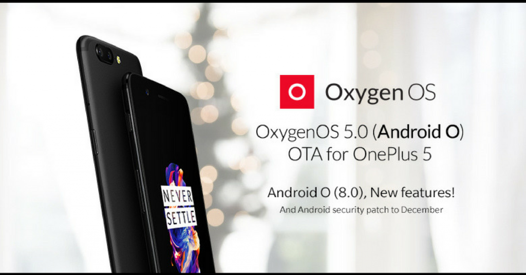 OnePlus 5 Android 8 Oreo Update
