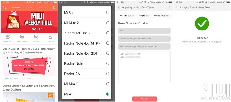 Xiaomi Mi A1 oreo beta guide
