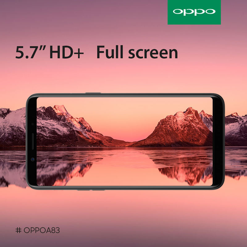 OPPO A83 Full Screen