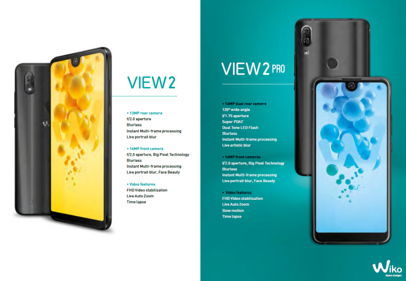 Wiko View 2 MWC 2018