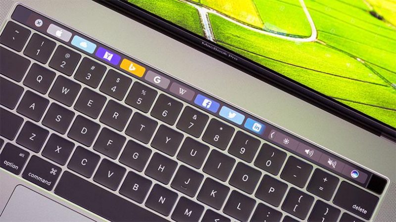 Apple MacBook Pro Touch Bar Butterfly keyboard