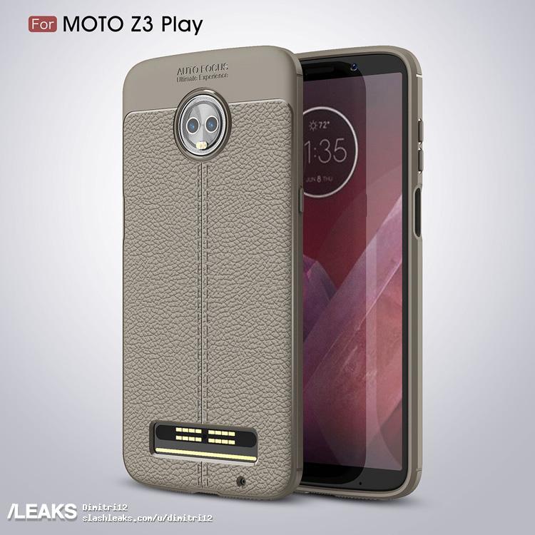 Alleged Moto Z3 Play Case - 1 