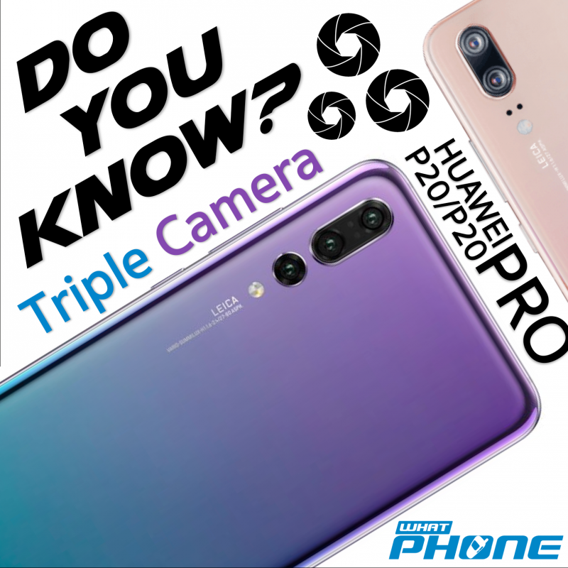 Do you know Huawei P20 Pro Triple camera