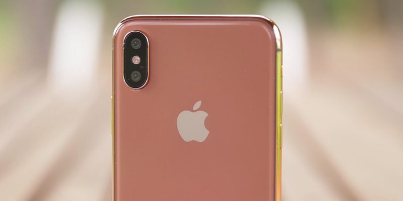 Apple iPhone X Blush Gold - 2