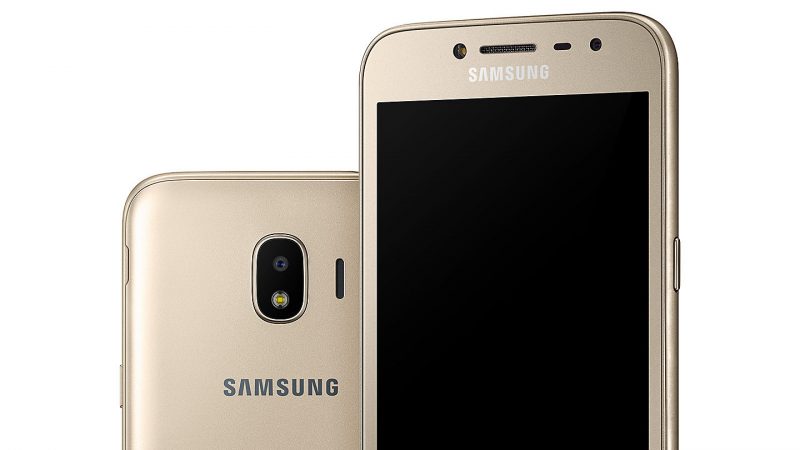 Galaxy J2 2018 Gold Render