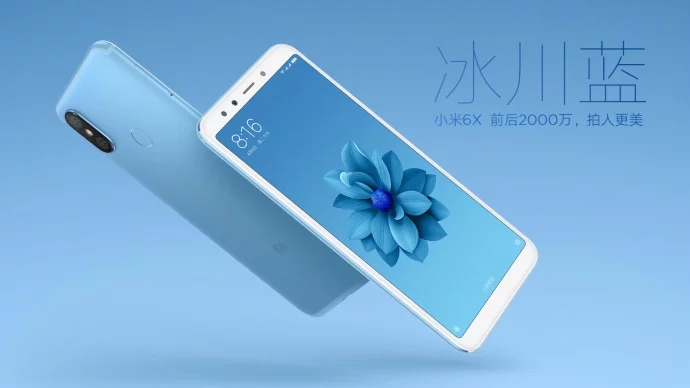 Xiaomi Mi 6x Blue