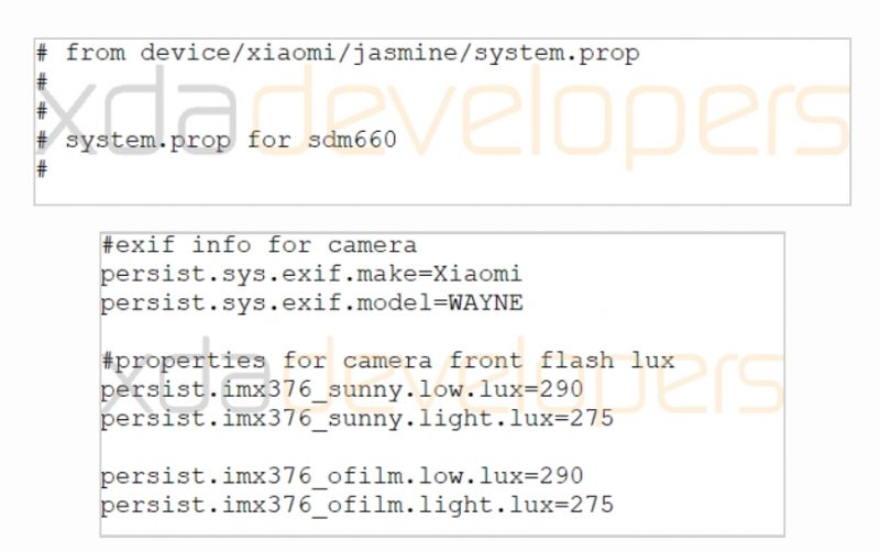 Xiaomi Mi A2 Android One leak code