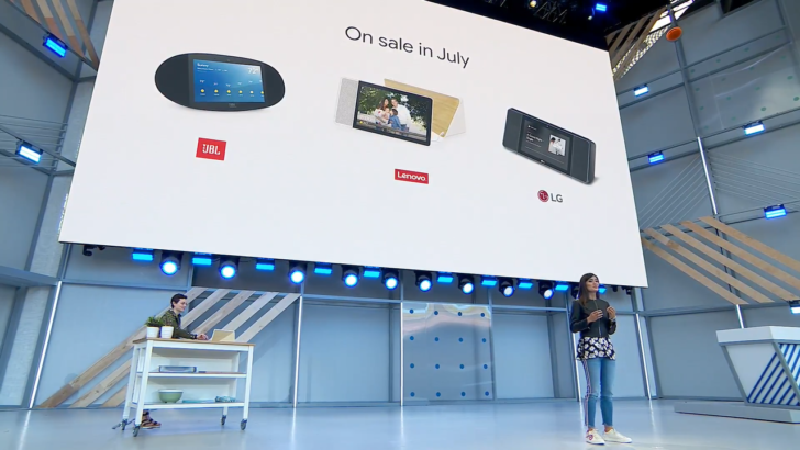 Google Assistant 500m device at Google IO