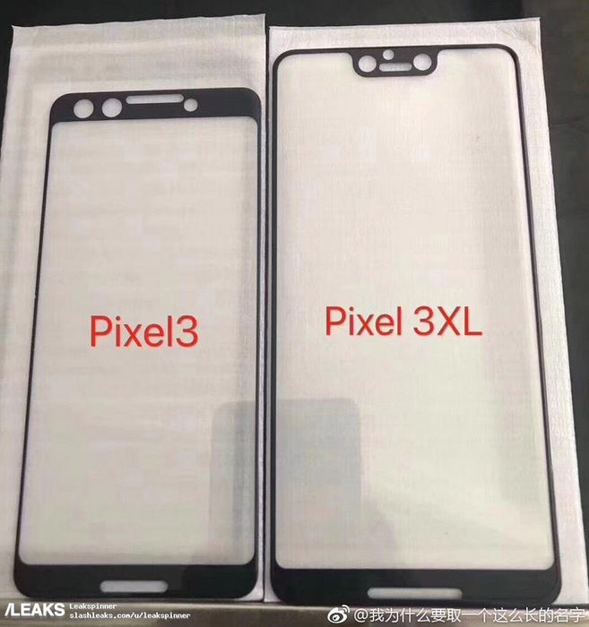 Google Pixel 3 and Pixel 3 XL Screen
