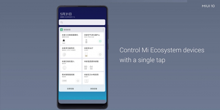 MIUI 10 Smart Home Manager