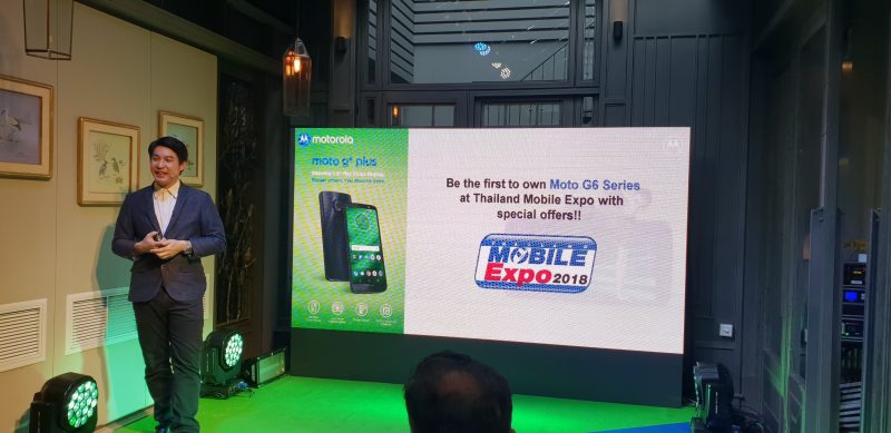 Moto G6 and Moto G6 Plus in Thailand Mobile Expo Promotion TME 2018