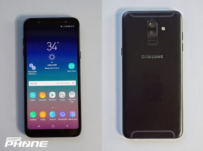 Samsung Galaxy A6 Plus Design