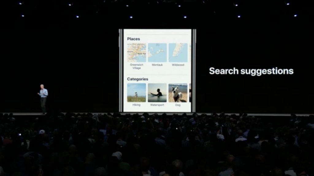 search iOS 12 WWDC 2018