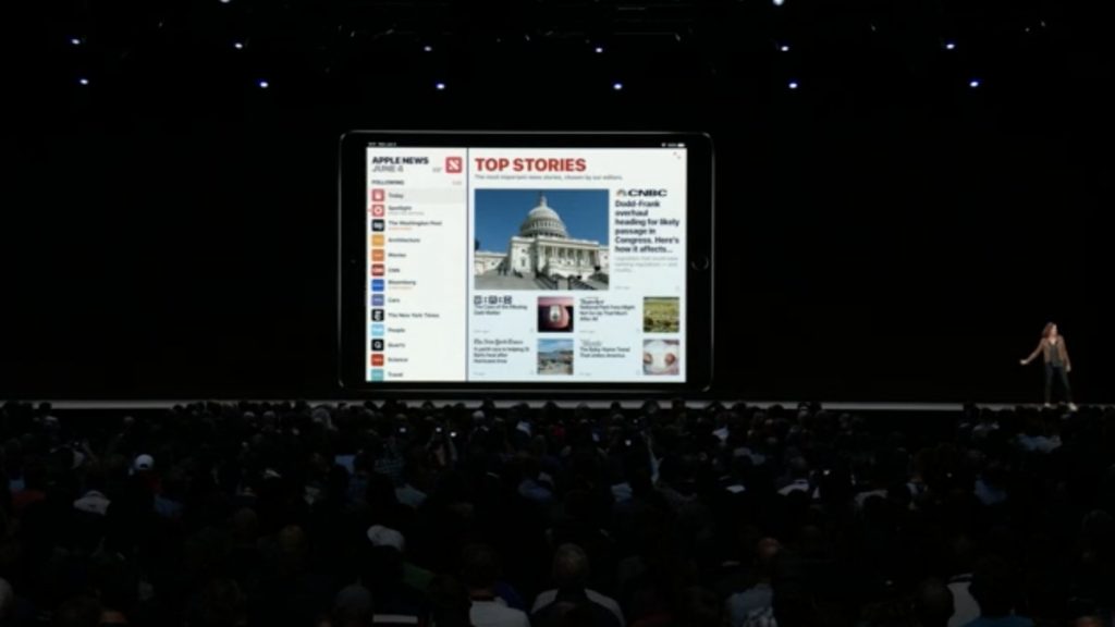 apple news iOS 12 WWDC 2018