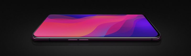 Oppo Find X Panoramic Arc Screen