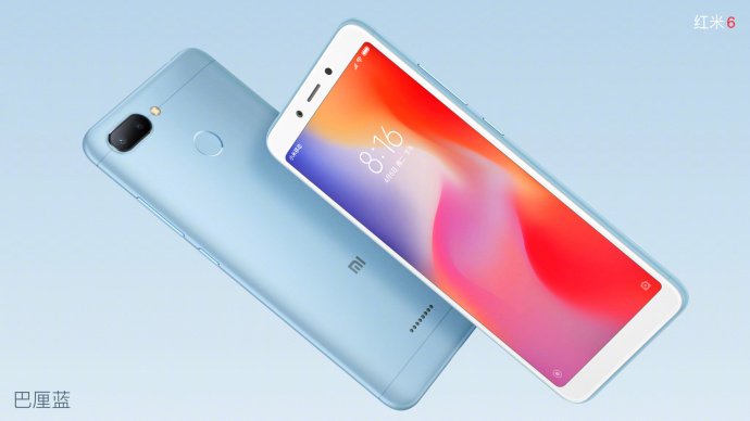 Xiaomi Redmi 6 Blue