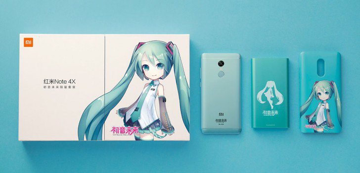 Xiaomi Redmi Note 4X Miku Edition