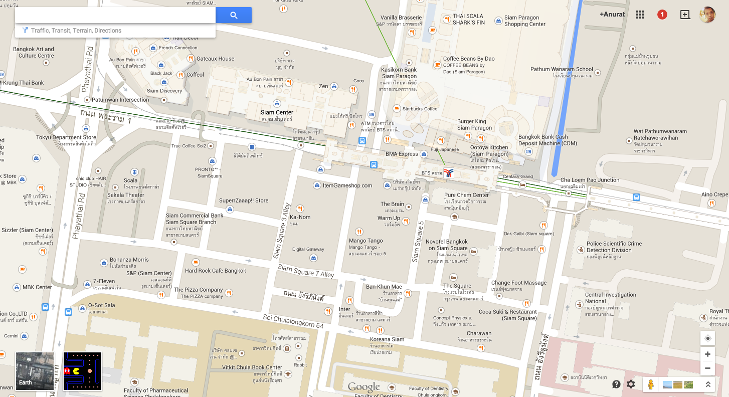 1 เมษายน ได้เวลาเปลี่ยน Goole Maps ให้กลายเป็นเกม Pac-man!