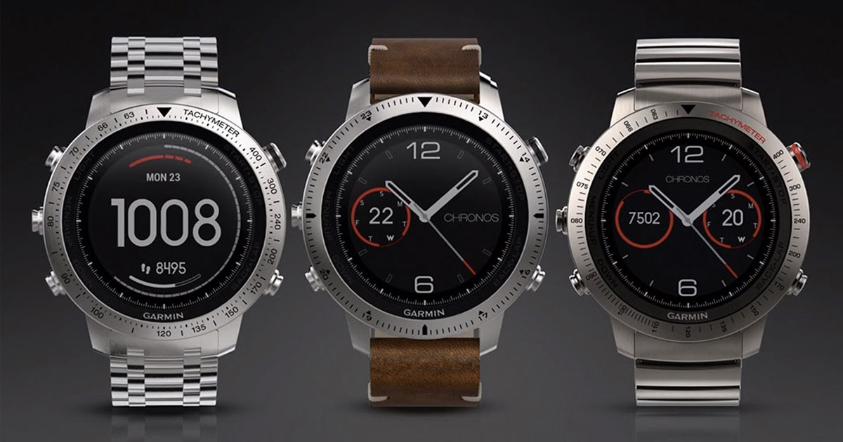 garmin fenix chronos vs fenix 5x