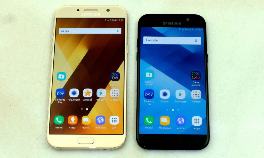 Samsung Galaxy A7 (2017) และ A5 (2017)