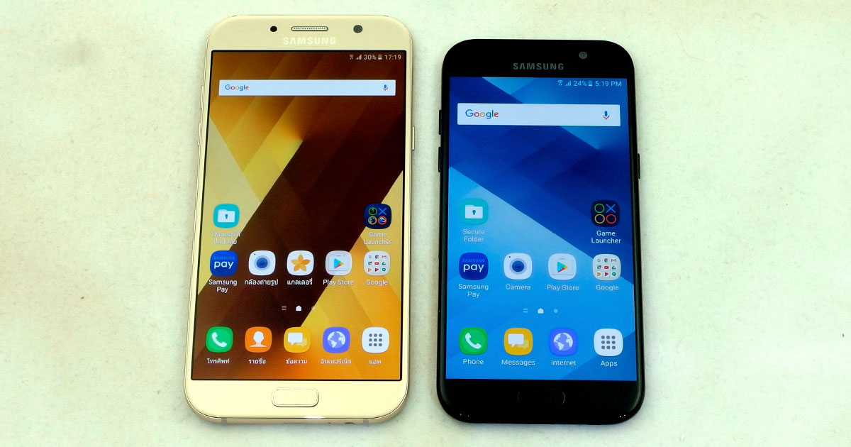 Samsung Galaxy A7 (2017) และ A5 (2017)
