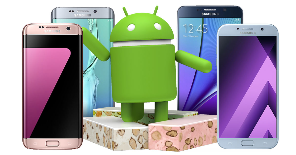Samsung Android 7.0 nougat