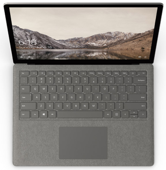 Microsoft Surface Laptop Top
