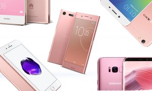 5 Pink Smartphones