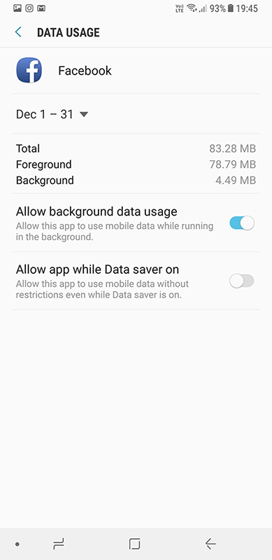 allow app while data sever on