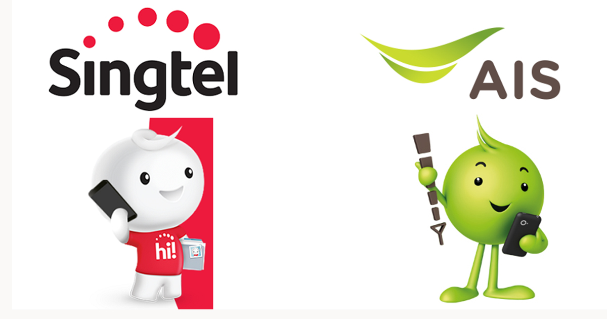 Ais Singtel Logo