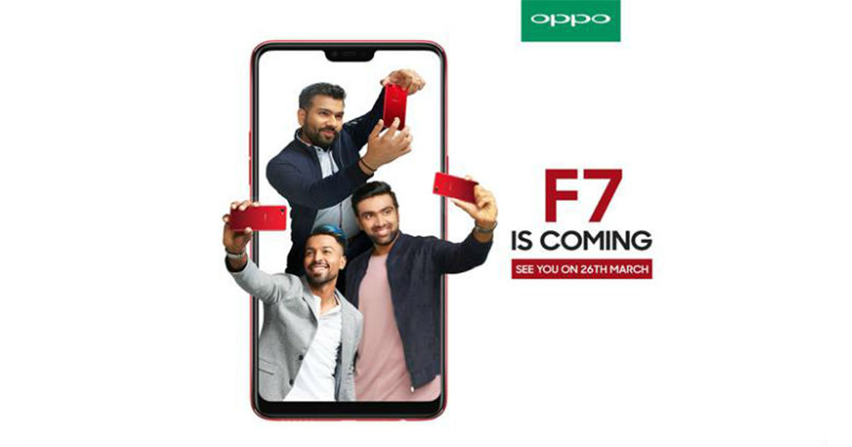 Oppo F7 is Coming