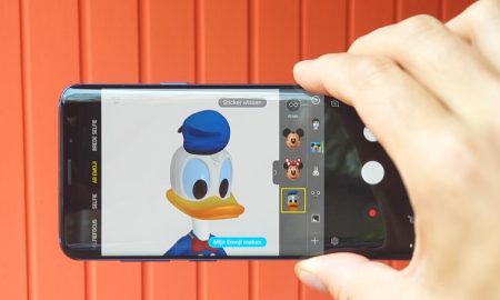 Donald Duck AR Emoji Head